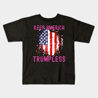 Keep America Trumpless ny -Trump Kids T-Shirt